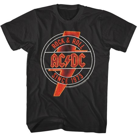 ACDC Shirt Vintage Neon Adult T-Shirts AC/DC Rock Music Band Merch Graphic Tees Gift | Walmart (US)