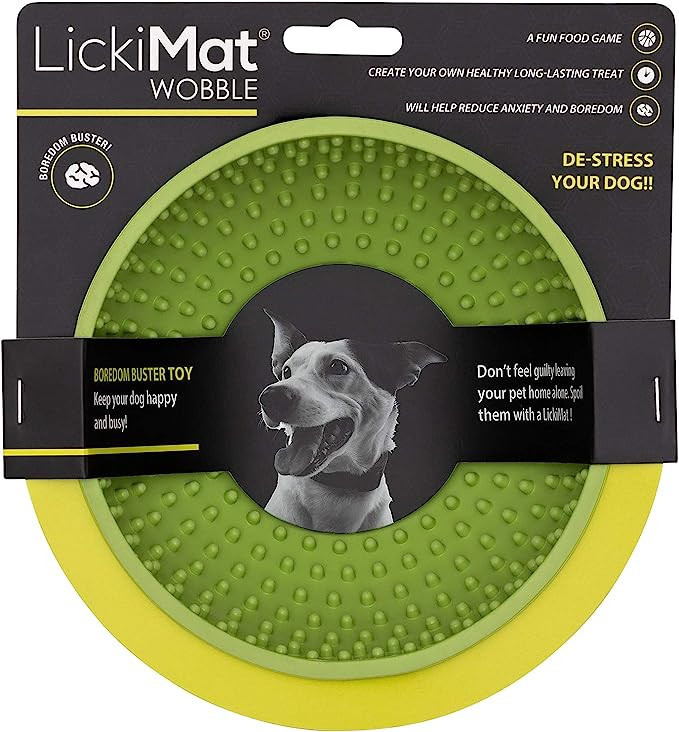 LickiMat Wobble, Dog Slow Feeder Bowl Lick Mat, Boredom Anxiety Reducer; Perfect for Food, Treats... | Amazon (US)