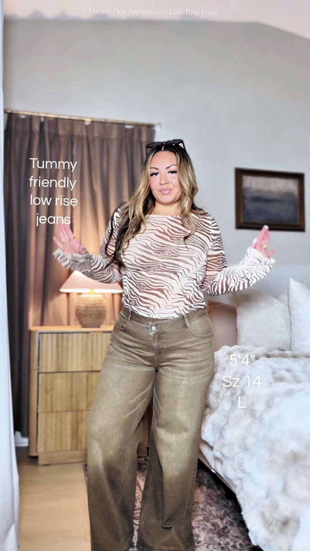 Tummy friendly low rise jeans

#LTKMidsize #LTKOver40 #LTKootd