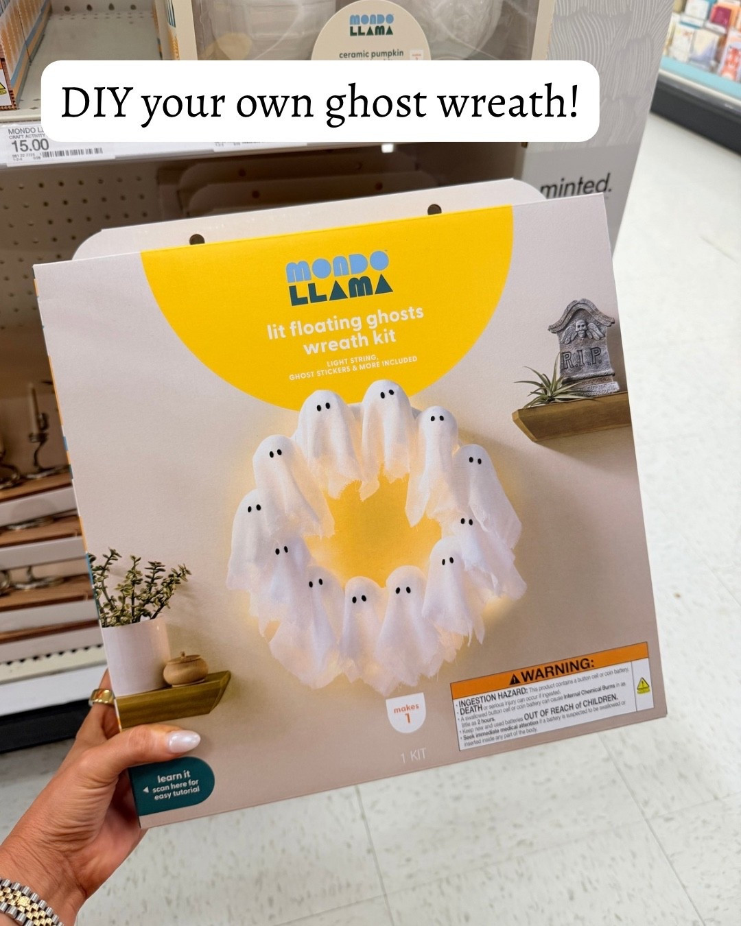 Halloween decor diy 




DIY ghost wreath 
Halloween wreath 
Target finds 
Target home
Target Halloween diy

#LTKHome #LTKSeasonal