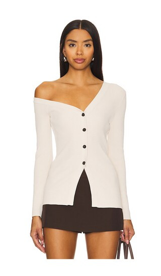 Celin Top in Cream | Revolve Clothing (Global)