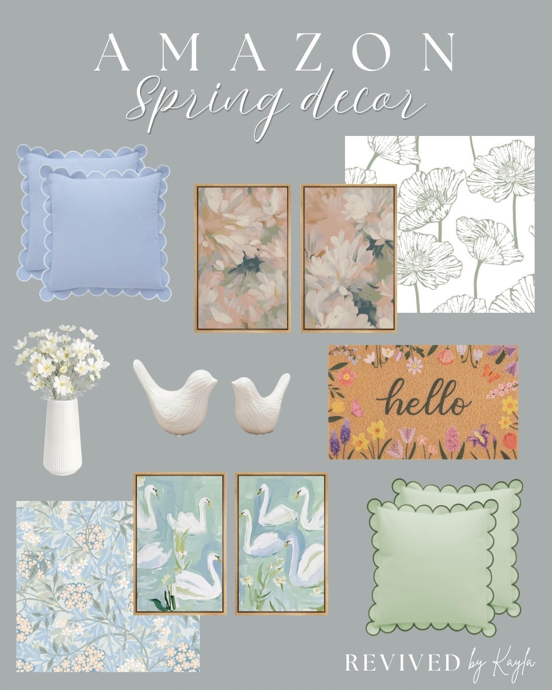 Amazon Spring / Summer home decor 🌷

#homedecor #roomdecor #springdecor #summerdecor #pretty #floral #girly #home #decor #homedecorating #springhomedecor

#LTKHome