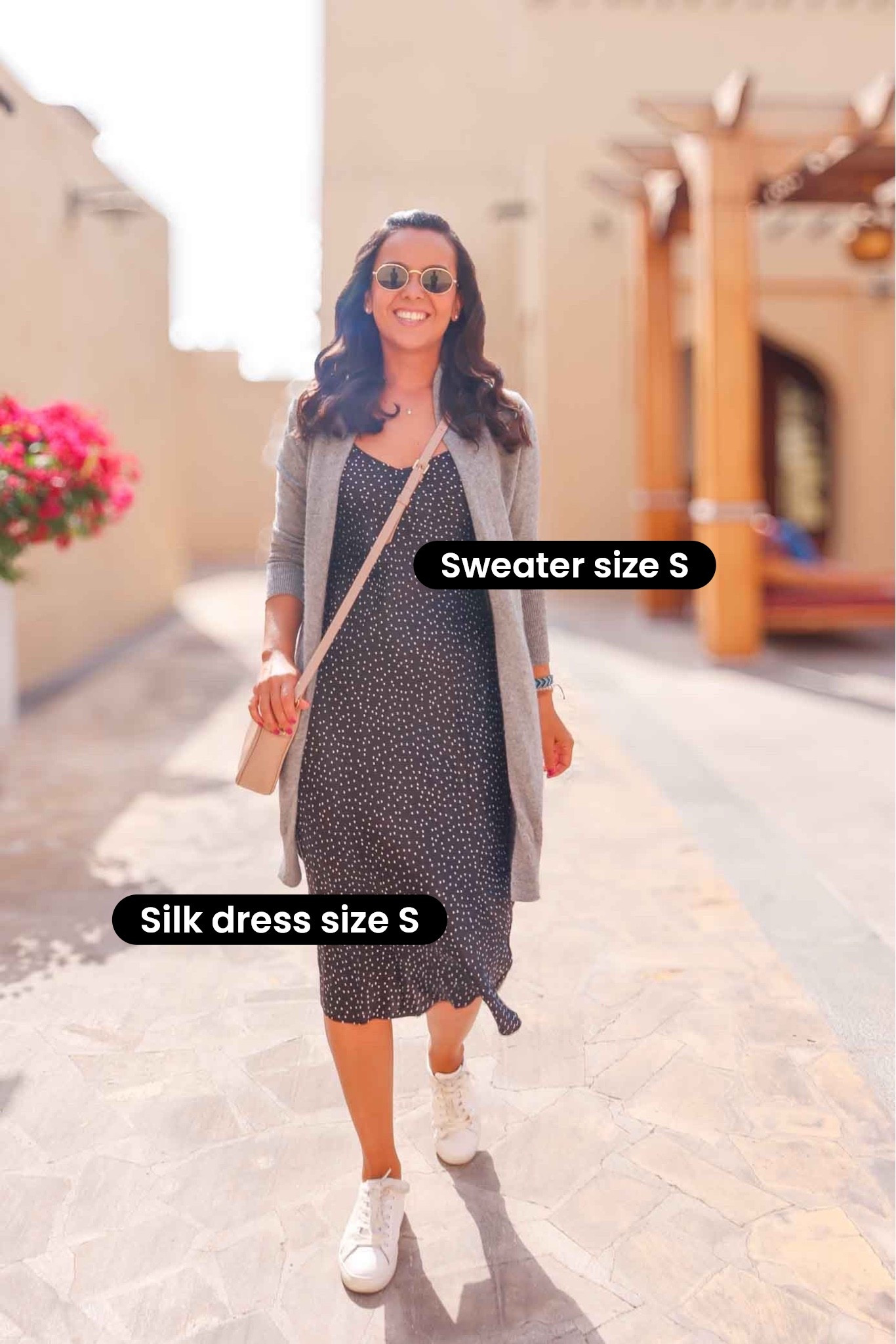 Cashmere is my favorite fabric for travel sweaters. It’s stylish, takes no space and keeps you warm! Silk is also great because it’s light, but because it wrinkles I recommend printed styles for traveling :) 

#LTKSeasonal #LTKPetite #LTKTravel