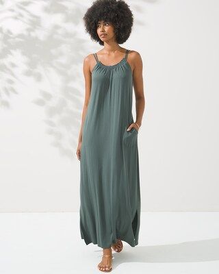 Shirred Maxi Dress | Soma Intimates