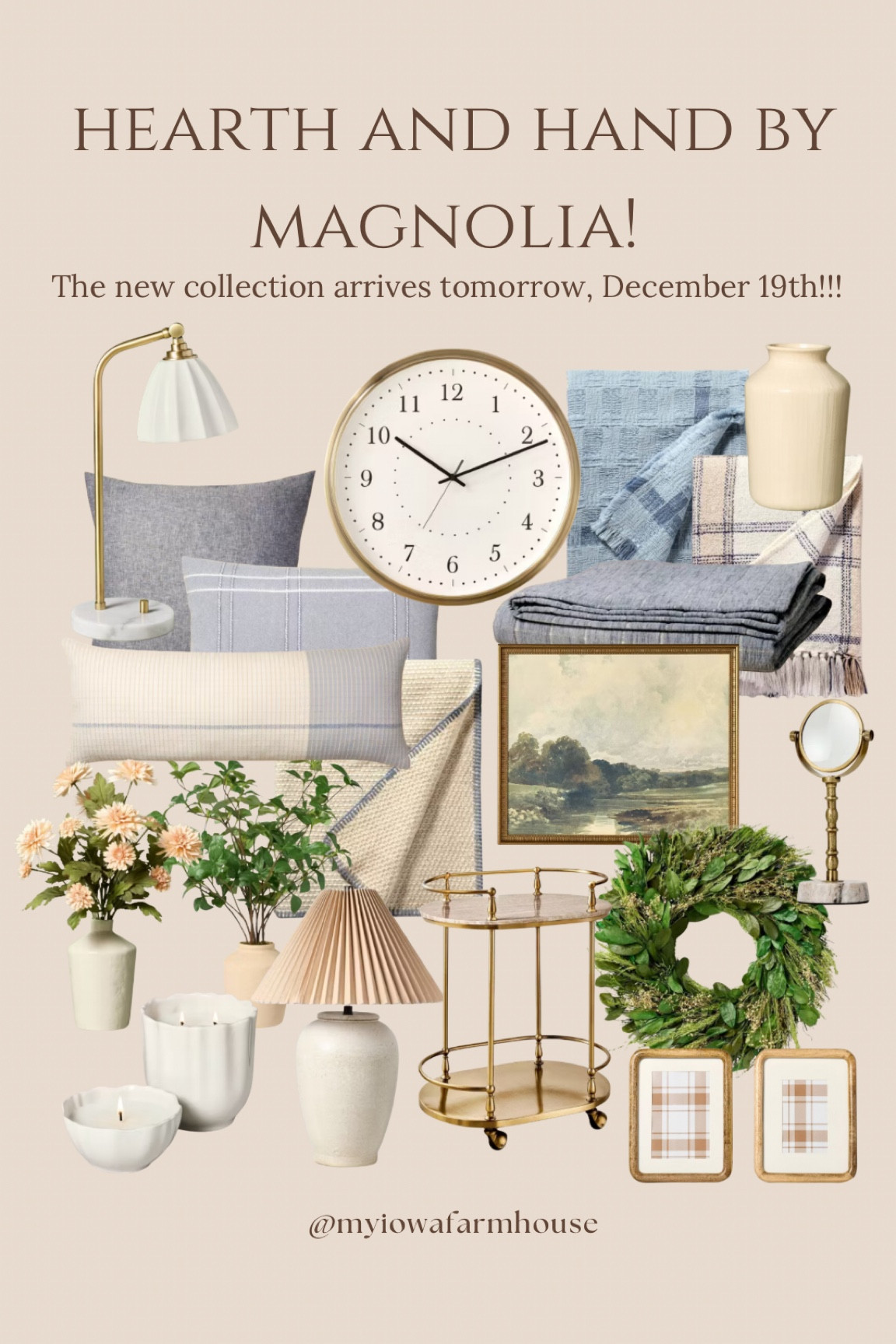 Shop more of the hearth and hand by Magnolia collection that comes out tomorrow, December 19 at Target! There are tons of pieces linked.
Hearth and hand spring collection. Magnolia. Target home decor. 

#LTKStyleTip #LTKFindsUnder100 #LTKHome