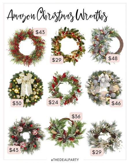 Christmas Wreaths | Christmas Decor | Holiday Decor | Holiday Wreaths | Front Porch Decor 

#LTKSeasonal #LTKHoliday #LTKhome