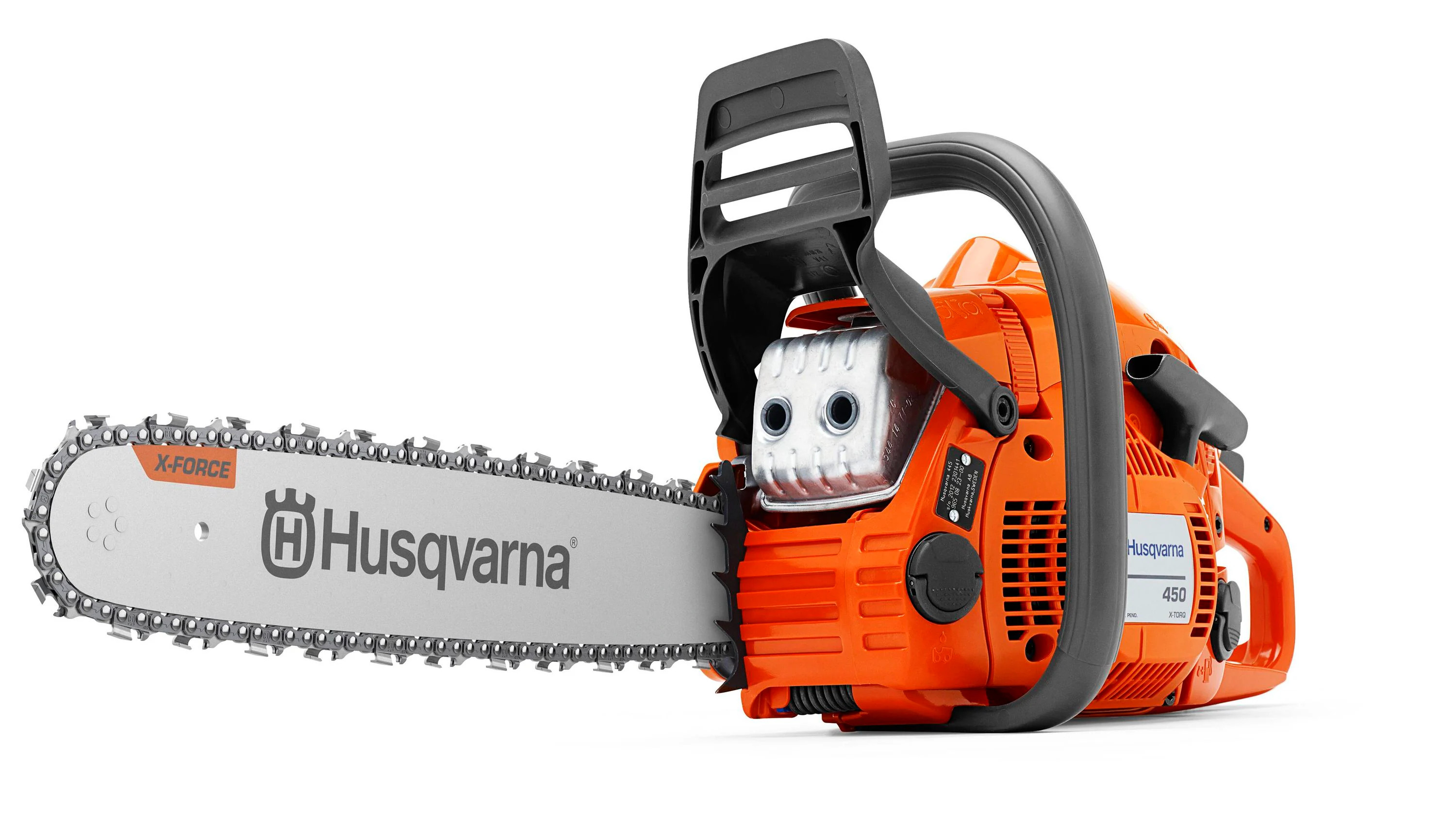 Husqvarna 450 Rancher 50.2-cc 2-cycle 20-in Gas Chainsaw one_size in Orange | 970515640 | Lowe's