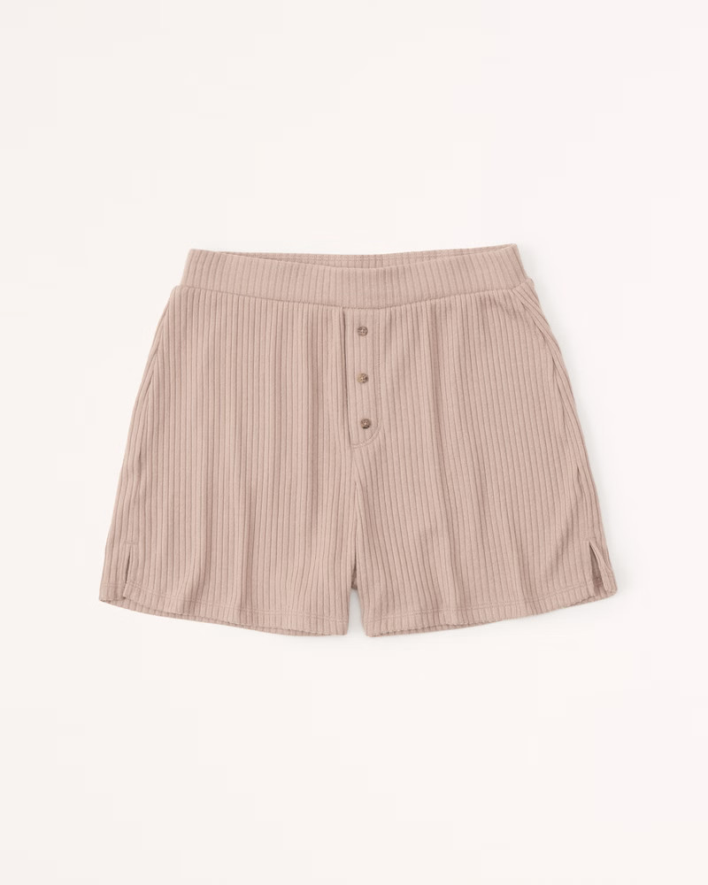 Cozy Rib Lounge Shorts | Abercrombie & Fitch (US)