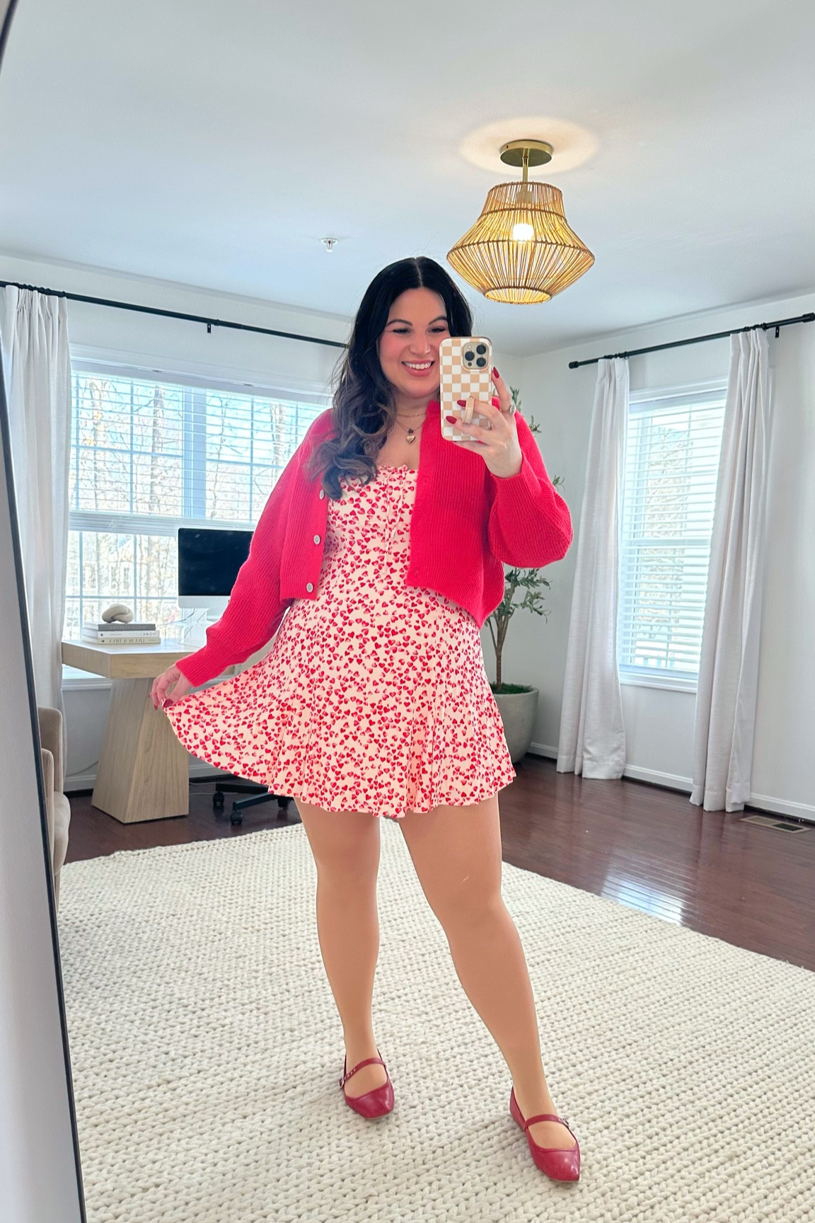 Midsize Valentine’s Day outfit from target! Targets Valentine’s Day collection is 🔥 & so is this heart dress 🥺 I paired it with a red cardi + red flats to keep it on theme ❤️

Tights - xl 
Dress - xl 
Cardigan - large 
Flats - 9.5 
Shaping panties - xl *use code KELLYELIZXSPANX to save at Spanx 

Valentine’s Day, Valentine’s Day outfit, Valentine’s Day style, Valentine’s Day fashion, vday, midsize, target Valentine’s Day, target dress, midsize dress, Valentine’s Day dress 



#LTKMidsize #LTKSeasonal #LTKFindsUnder50