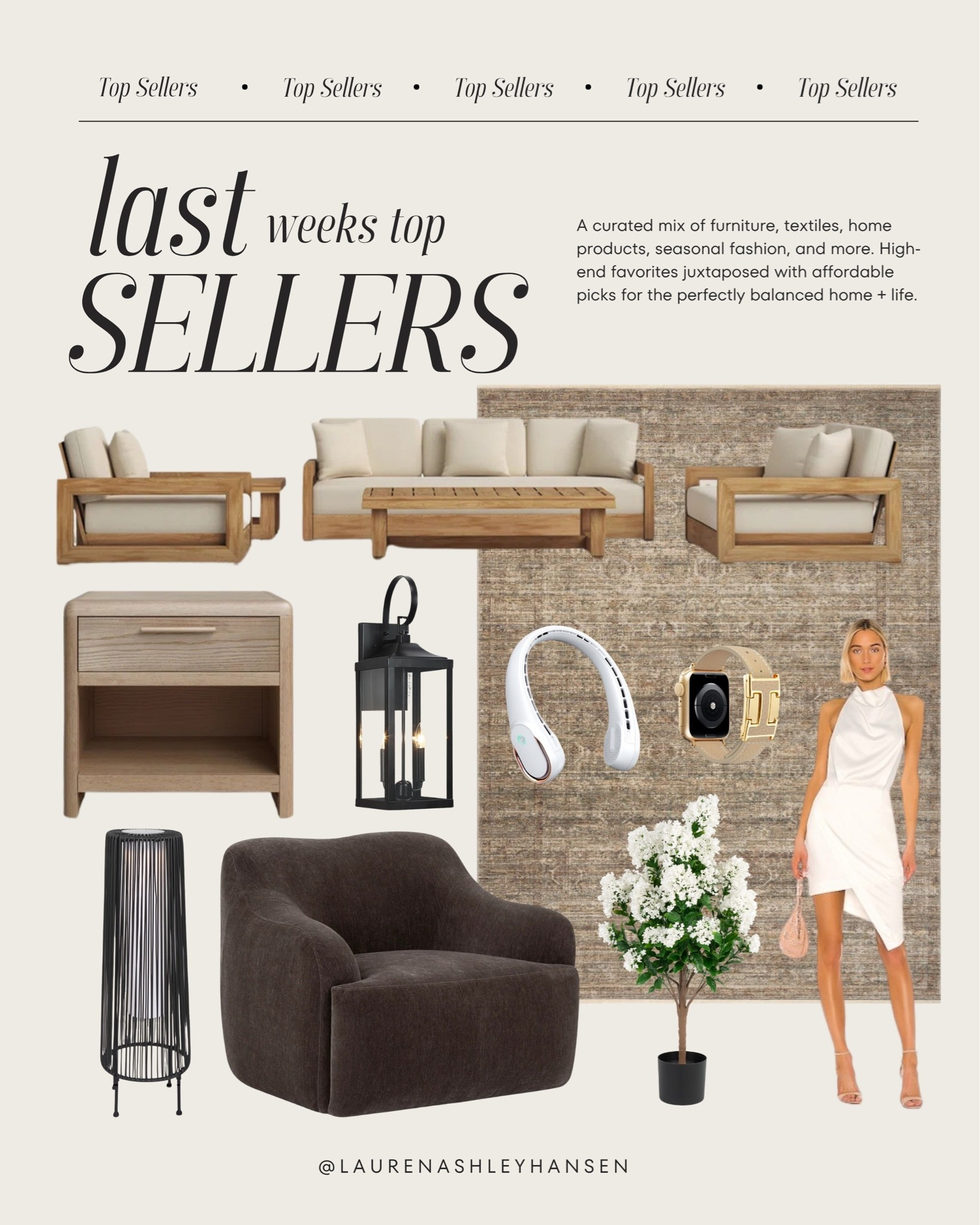 A curated mix of furniture, textiles, home products, seasonal fashion, and more. High-end favorites juxtaposed with affordable picks for the perfectly balanced home + life.

#LTKHome #LTKootd