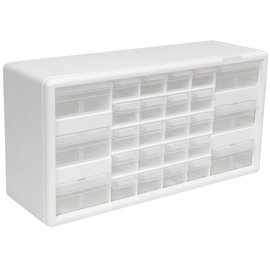 Akro-Mils 26-Drawer Plastic Drawer Storage Cabinet for Garage Organization, Bead Organizer, Build... | Amazon (US)