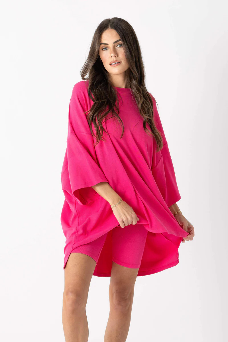 All Weekend Long Set Electric Pink | The Foxy Kind