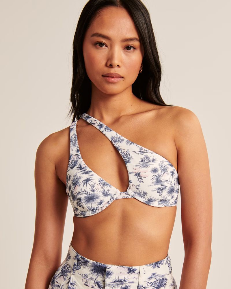 Women's Asymmetrical Underwire Bikini Top | Women's Sale | Abercrombie.com | Abercrombie & Fitch (UK)