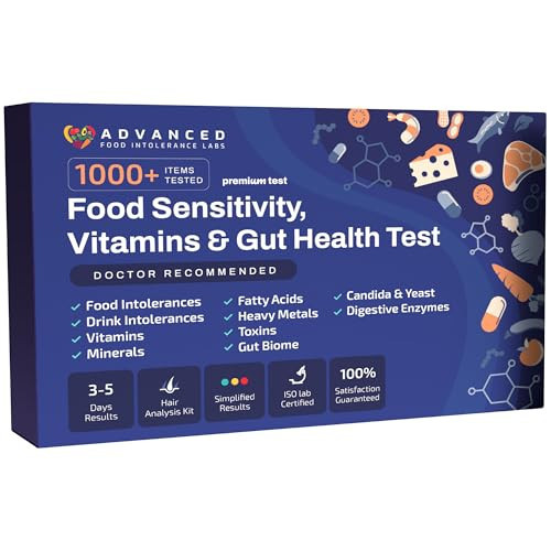 AFIL 1000+ Foods, Drinks, Vitamins, Gut, At-Home Wellness Test Kit, Trusted Hair Analysis for Adults & Kids, At-Home Health Non-Invasive, Gluten, Dairy Health Wellness Indicators | Amazon (US)