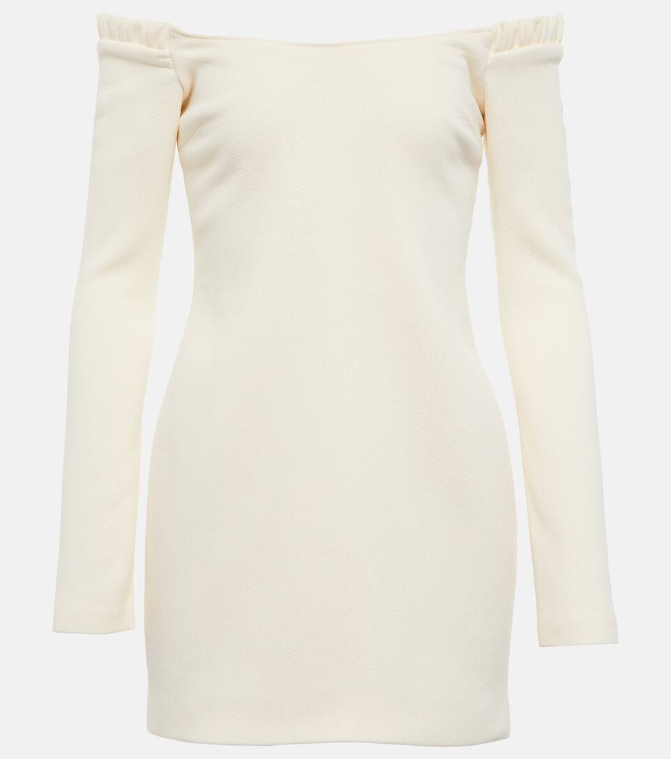 Octavia off-shoulder wool minidress | Mytheresa (US/CA)