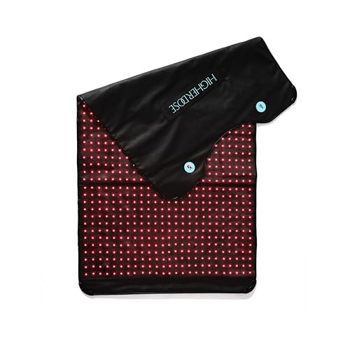 HigherDOSE Full Body Red Light Therapy Mat - Infrared Red Light Therapy Pad with 1,000 LEDs (660nm + 850nm) for Circulation, Recovery, Skin, Energy, Mood & At-Home Redlight Therapy for Body | Amazon (US)