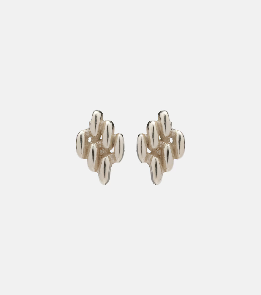 Chain Link Mini 925 sterling silver earrings | Mytheresa (US/CA)