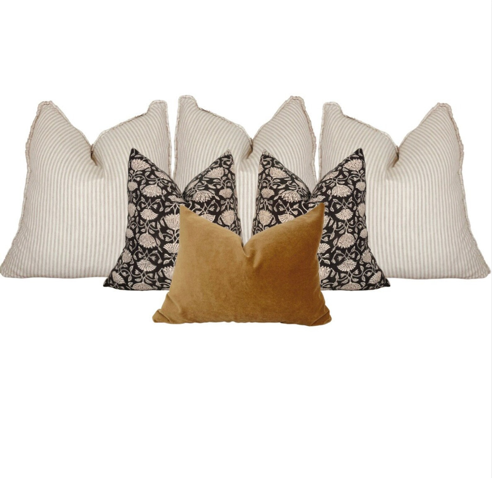 Bed Pillow Combo | King bed pillow Combo | Queen bed pillow combo | large sectional pillow combo | Etsy (US)