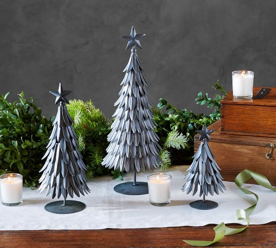 Galvanized Trees | Pottery Barn (US)