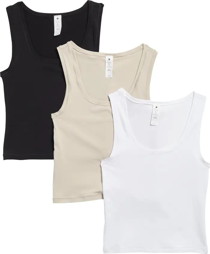 Airlite Pure Love 3-Pack Tanks | Nordstrom Rack
