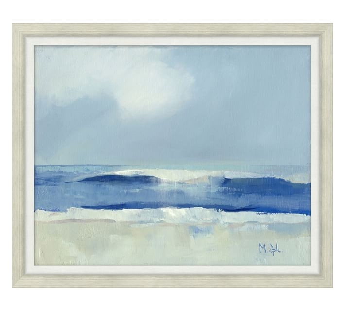 Wave Reflections by Marth Spak, 25.5 x 21" | Pottery Barn (US)