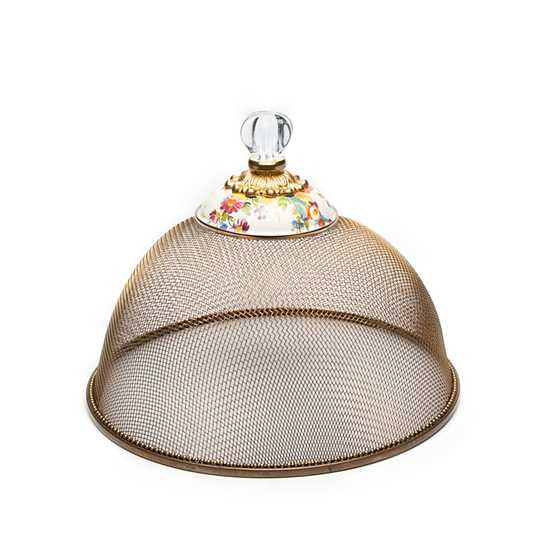 White Flower Market Small Mesh Dome | MacKenzie-Childs