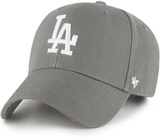 47 Los Angeles Dodgers MVP Adjustable Hat Baseball Cap - Dark Gray | Amazon (US)