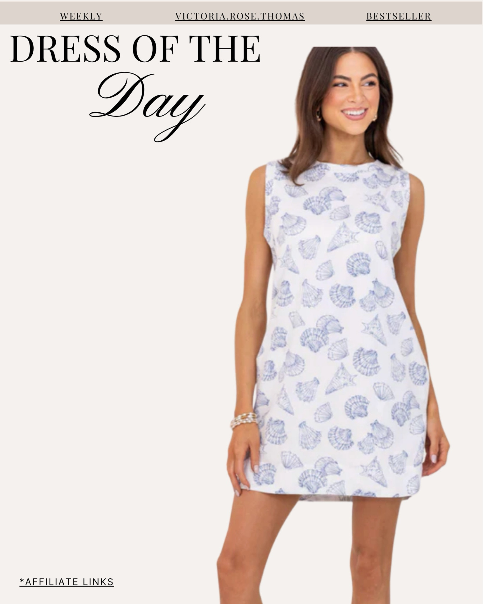 Dress of the Day 🤍✨

Summer dress, spring dress, vacation dress, cruise outfit, resort wear, tropical vacation outfit, beach dress, beach outfit, coastal outfit, European summer style, old money aesthetic, timeless fashion, classic style, feminine outfit, chic summer outfit, effortless outfit, everyday dress, travel outfit, brunch outfit, date night dress, wedding guest dress, baby shower dress, vacation outfit ideas, summer outfit ideas, spring outfit ideas, cruise dress, mini dress, shell dress, cotton dress, lightweight summer dress, flattering dress, easy outfit, throw on and go outfit, elevated basics, capsule wardrobe, rewearable pieces, coastal outfits, blue and white dress, coastal grandmother style, Palm Beach style, Nantucket style.

Affordable fashion, high-low fashion, designer inspired, look for less, expensive looking outfit, polished outfit, put together outfit, vacation ready, beach to dinner outfit, resort to dinner look.

Linked here 🤍


#LTKootd #LTKSeasonal #LTKTravel