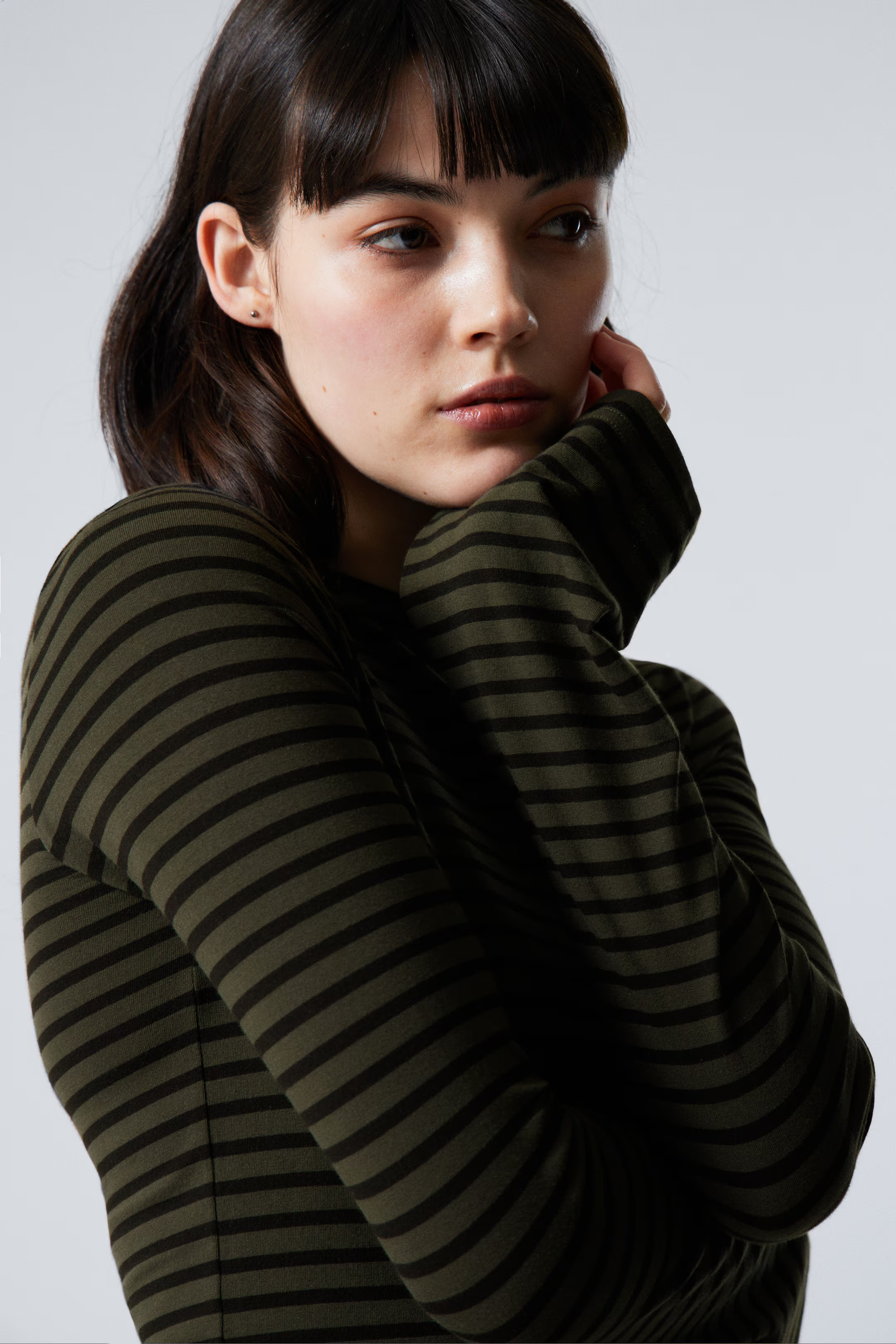 Katoenen top met lange mouw | H&M (DE, AT, CH, NL, FI)