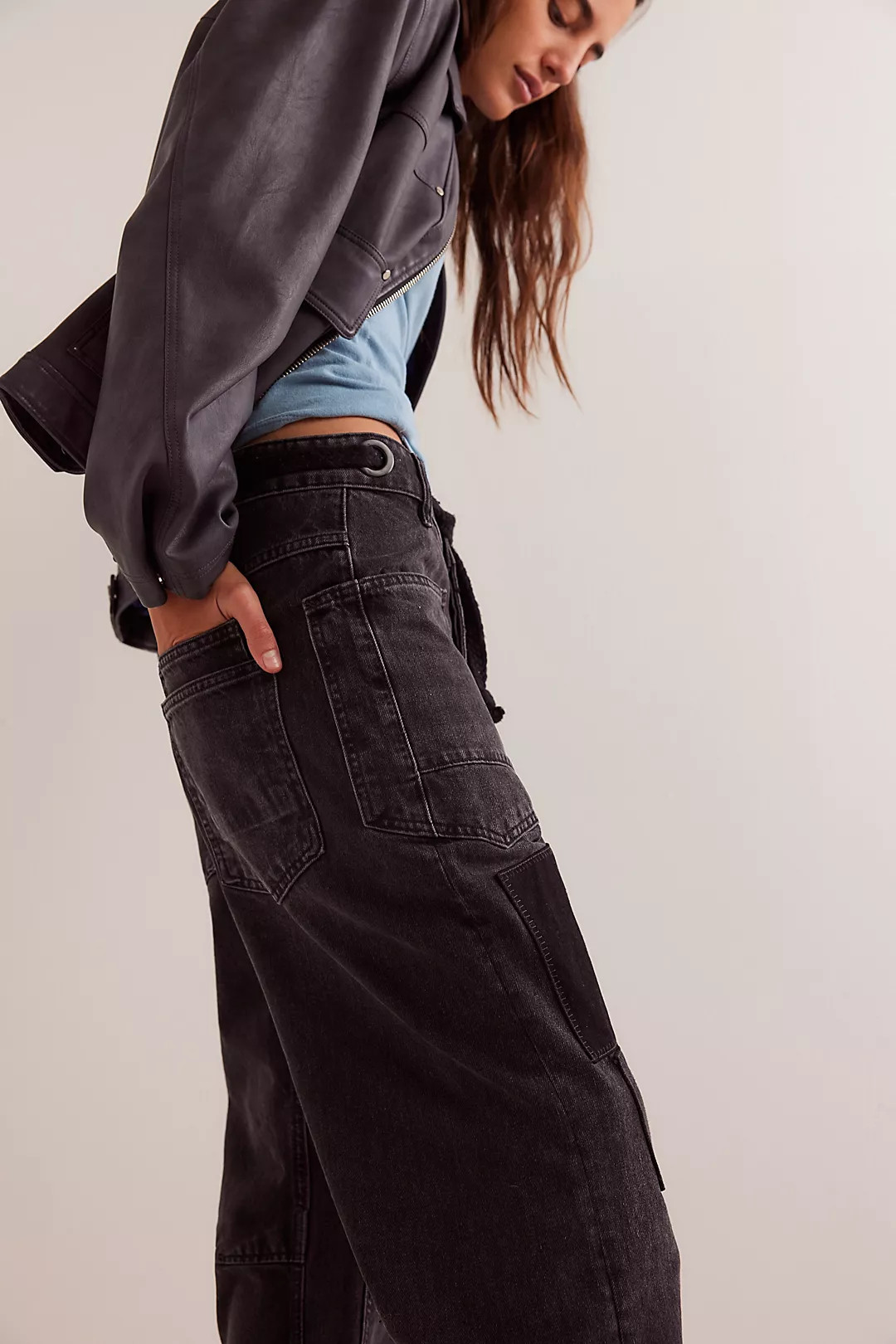 We The Free Moxie Pull-On Barrel Jeans | Free People (Global - UK&FR Excluded)
