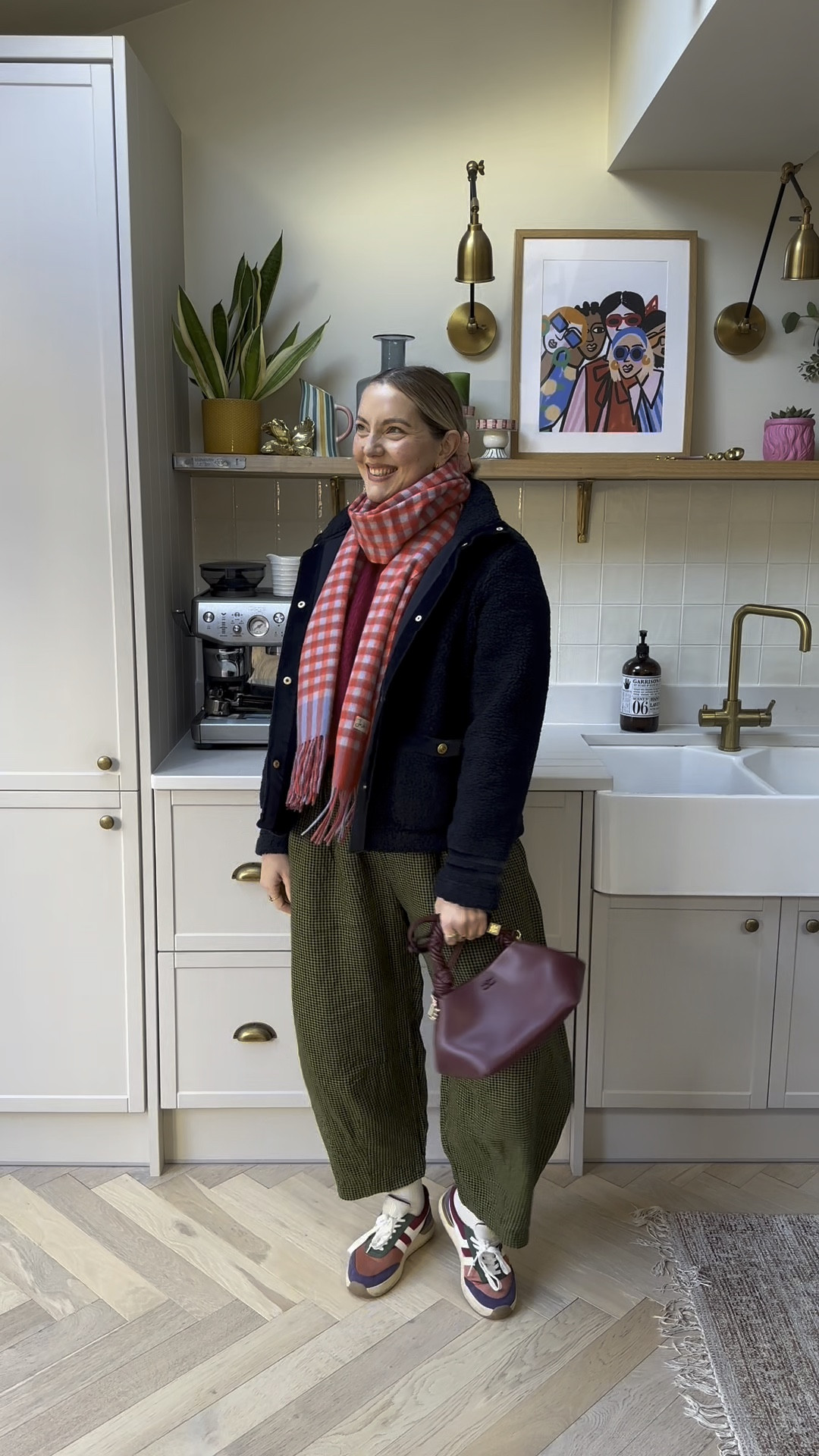 The perfect cost winter weekend outfit
Gola trainers
Beyond Nine Daisy trousers (size small)
Fox & Feather Cardi 
Joules Borg jacket (size 12)
Just like red scarf
Ganni bag
ASOS scrunchie 

#LTKmidsize #LTKwinter #LTKuk