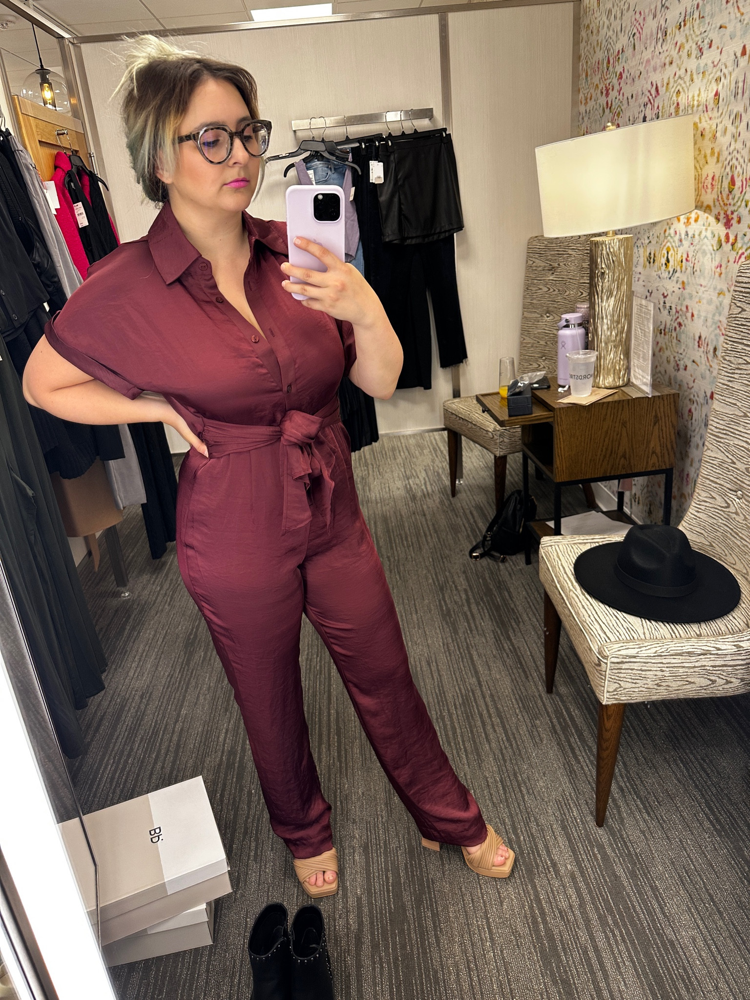 Ok this jumpsuit is EVERYTHING I got it in both colors 😂 no stretch so if you’re in between sizes I’d go a size up, but I’m wearing a small here and it fits well! I def could wear a M too though. Also OBSESSED w these shoes I ended up getting them in black!

#LTKunder100 #LTKsalealert #LTKxNSale