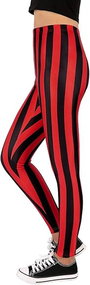 HDE Womens Funny Printed Leggings Digital Print Footless Stretchy Tights | Amazon (CA)