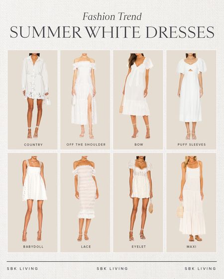 FASHION TREND \ white dress favorites for summer 🤍🤍🤍

Wedding
Bride
Bachelorette 
Resort
Vacation 

#LTKStyleTip #LTKSeasonal
