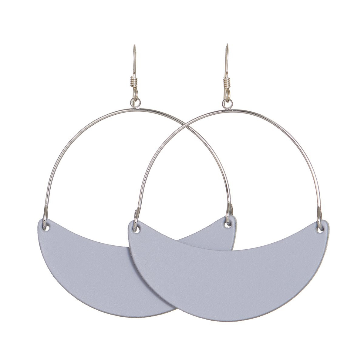 Wisteria Asters | Nickel and Suede