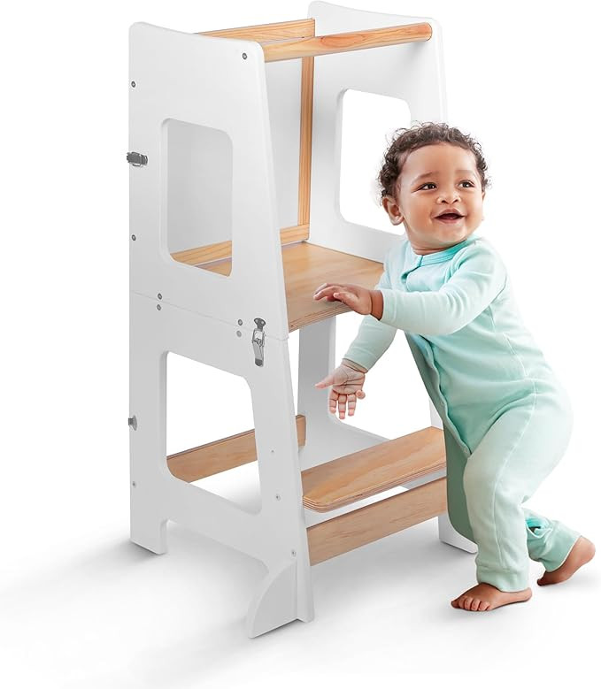 kidoola Toddler Learning Tower & Mini Desk (up to 12 Years), Safe & Creative for Kids, Toddler St... | Amazon (UK)