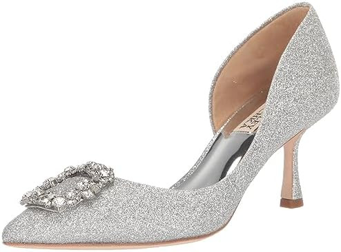 Badgley Mischka Women's Fabia II Kitten Heels with Crystal Buckle       
        
            
  ... | Amazon (US)