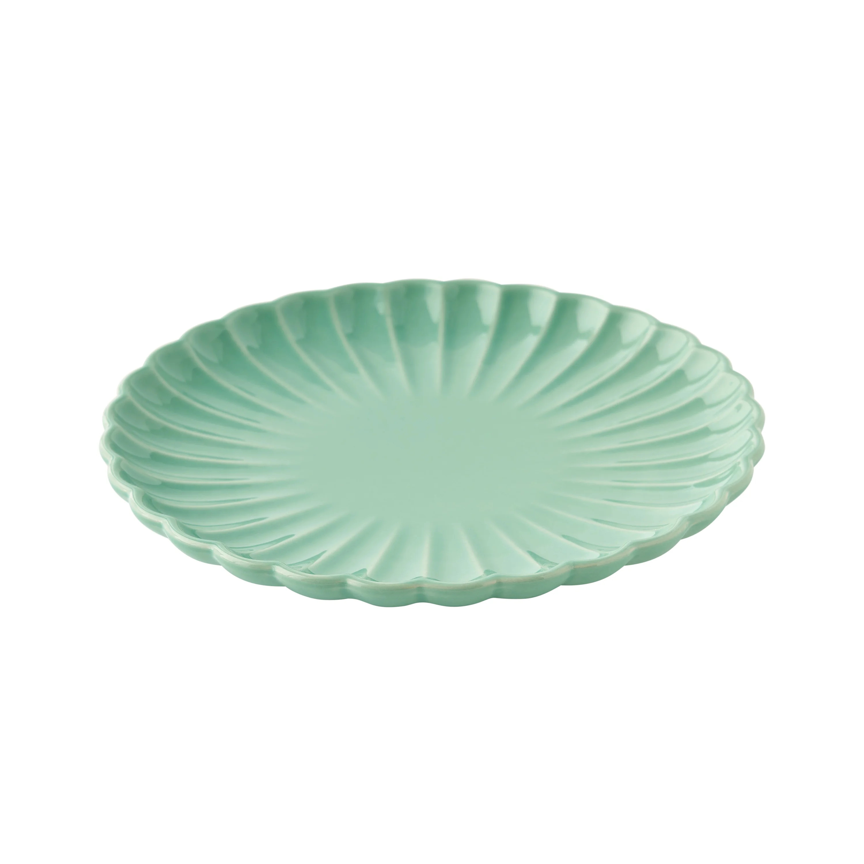 The Pioneer Woman Colette Stoneware Salad Plate, Green | Walmart (US)