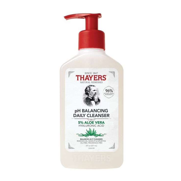 Thayers Natural Remedies pH Balancing Gentle Face Wash with Aloe Vera - 8 fl oz | Target