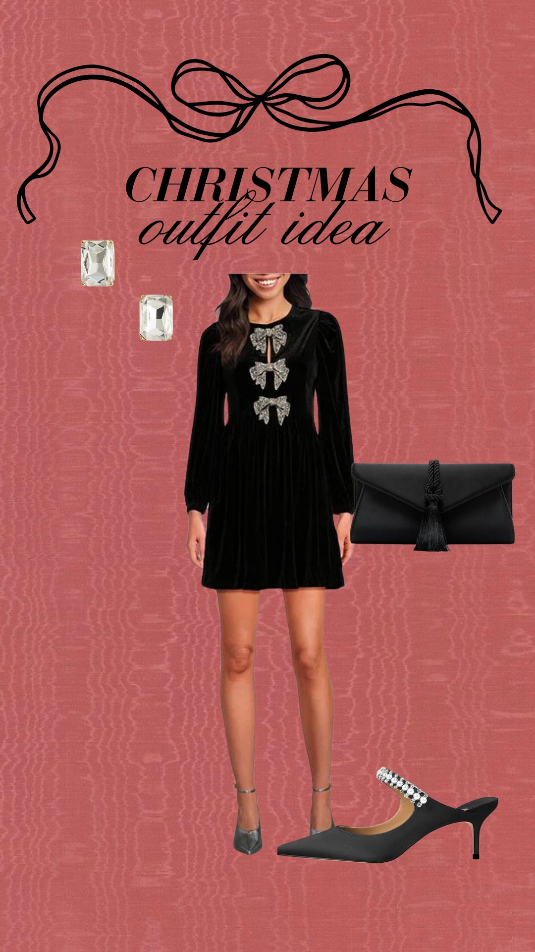 Christmas outfit idea! 

Christmas dress // holiday party 