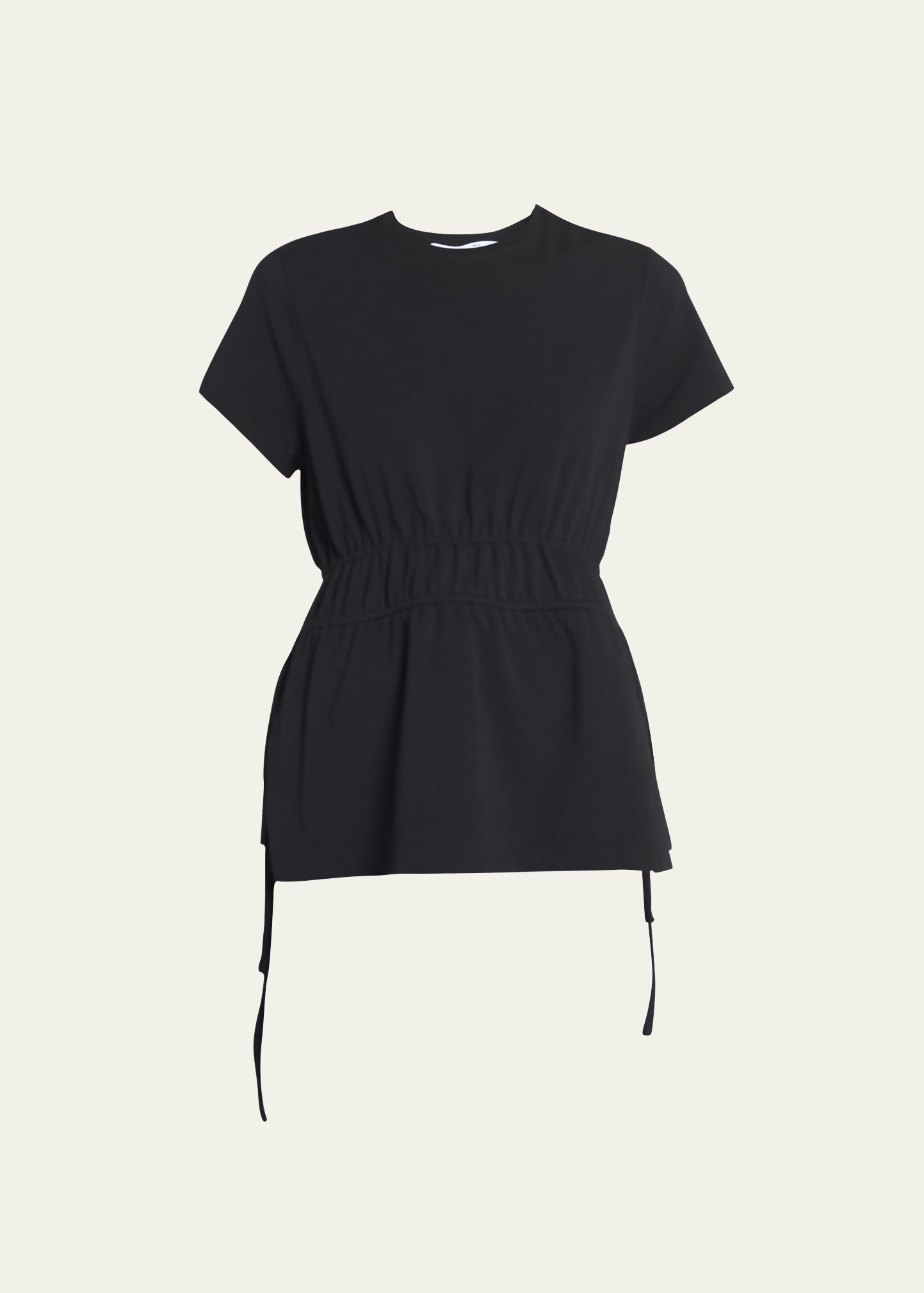 Proenza Schouler White Label Ruched Side-Tie T-Shirt | Bergdorf Goodman