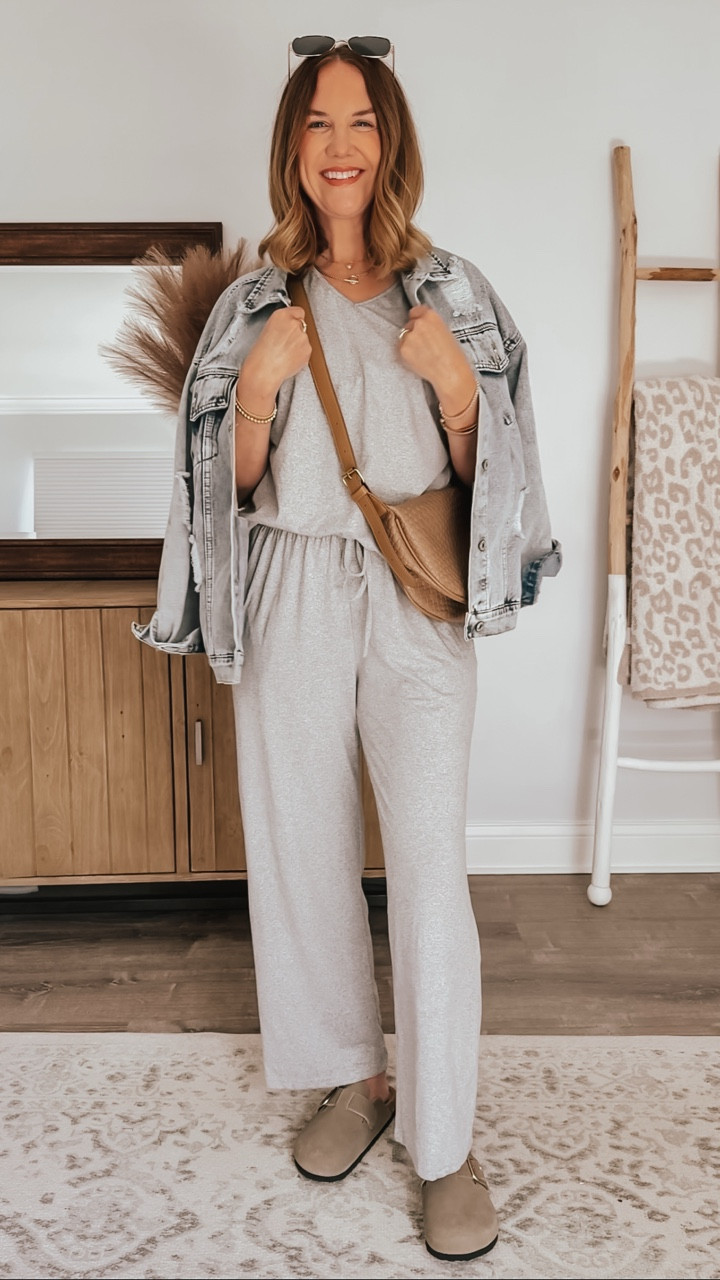 Three easy and comfy outfits for school drop off, errand and mom life in general🥰 I’m wearing a medium in all 3.

#LTKOver40 #LTKFindsUnder50 #LTKStyleTip