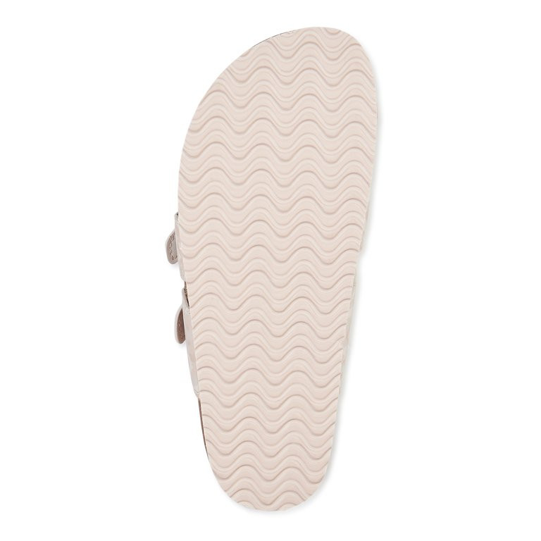 Time and Tru Women's Footbed Thong Sandals | Walmart (US)