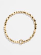 Initial Pisa Bracelet: Gold Twist | BaubleBar (US)