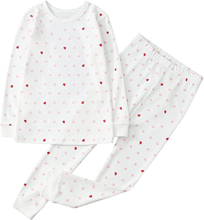 Amazon.com: Owlivia 100% Organic Cotton Baby Long/Short Sleeve Pajama Sets, Toddler Boy Girl 2-Pi... | Amazon (US)