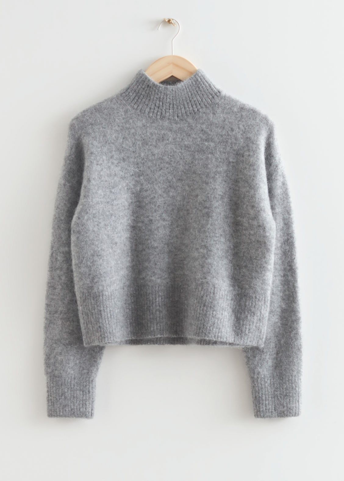 Pull court en laine à col montant | & Other Stories (DE + FR)