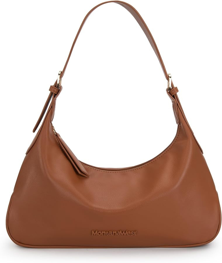 Montana West Shoulder Bag for Women Small Handbag Crescent Purse | Amazon (US)