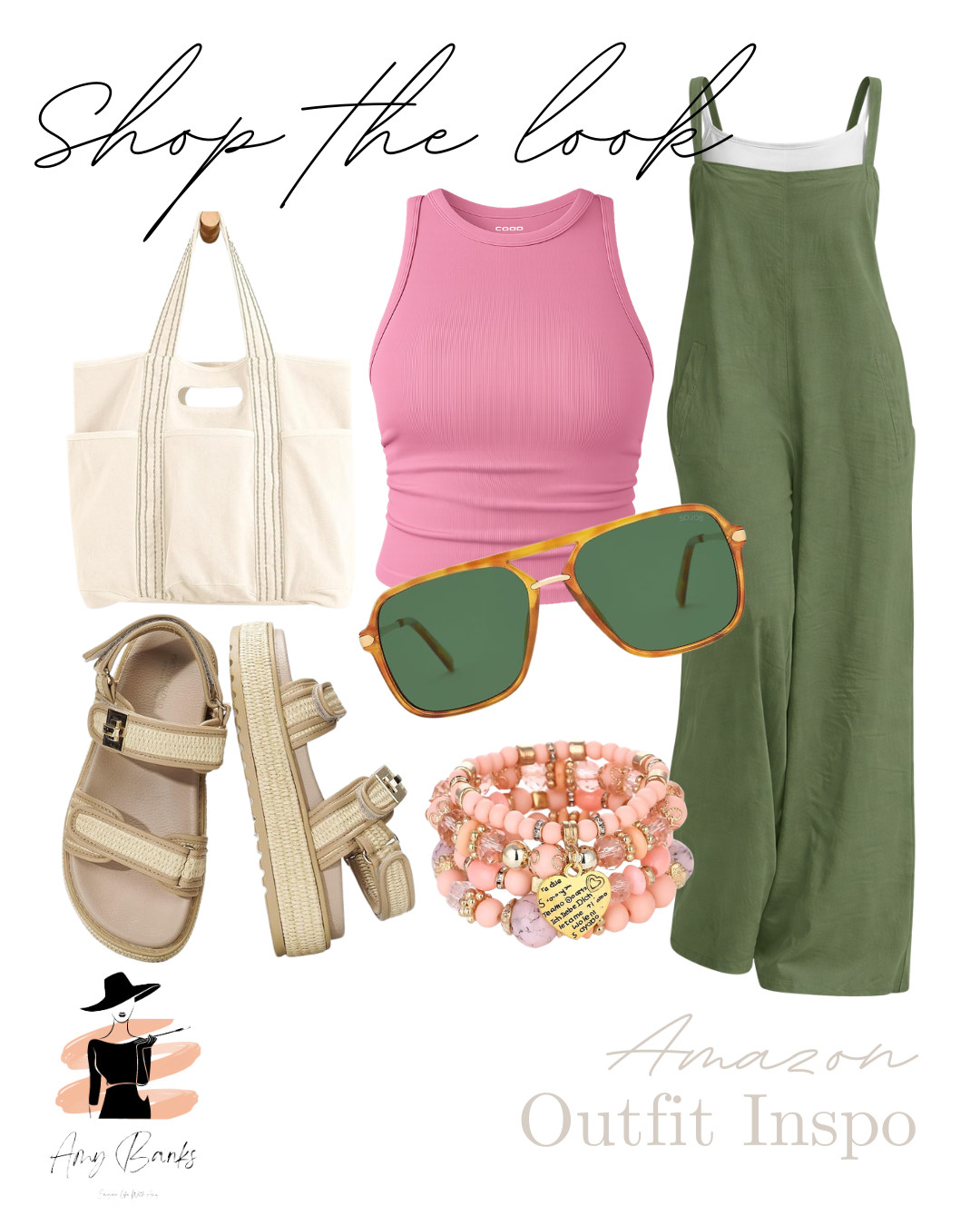 Feeling free and stylish with this jumpsuit and matching sandals! #summerfashion #beachvibes 

 #LTKSeasonal #LTKPetite