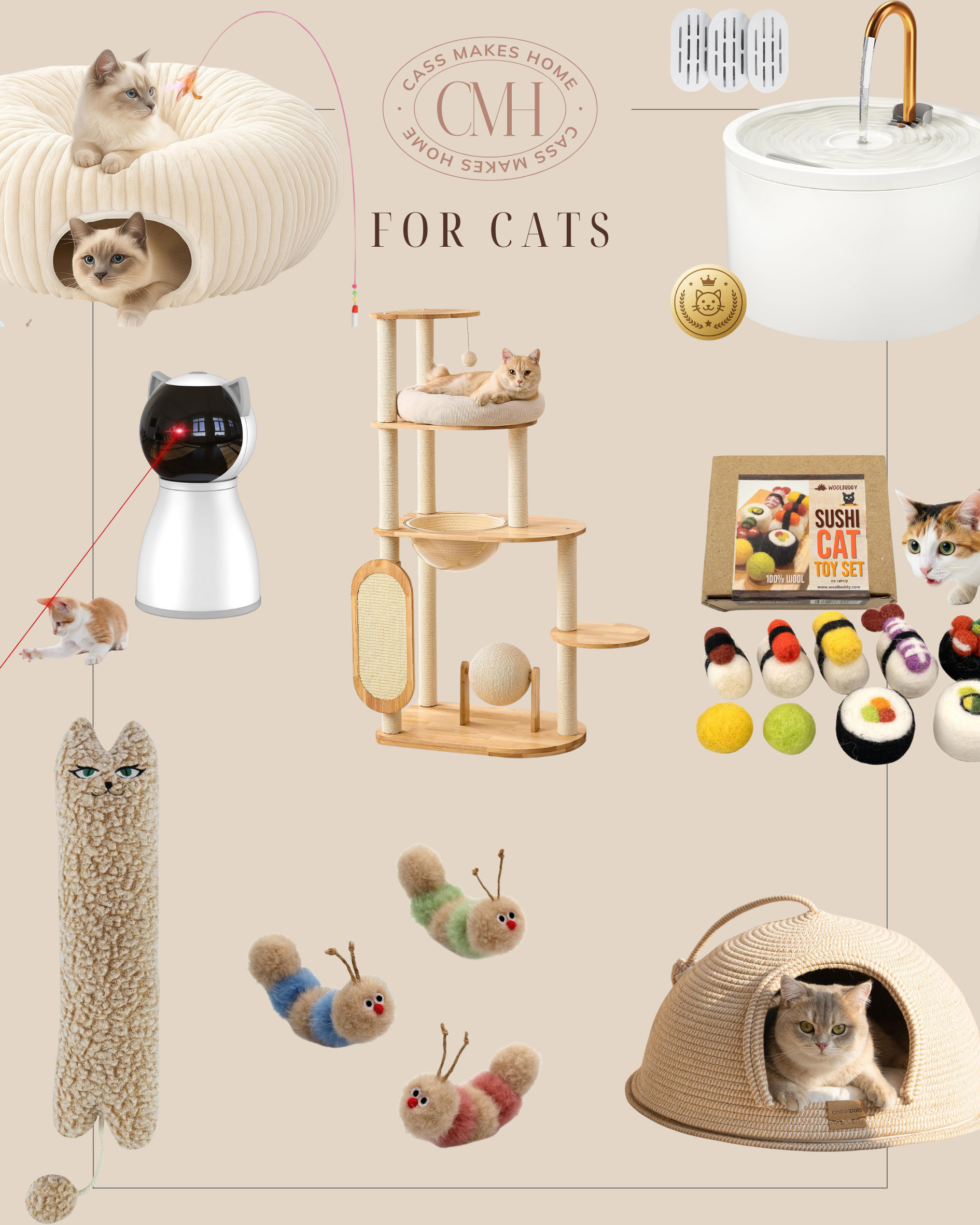 Some goodies for the cats 🐈

amazon finds, cat tower, cat toys, cat furniture 

 #LTKSeasonal #LTKHome #LTKKids