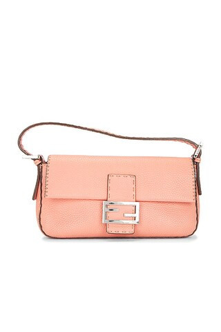 fendi Fendi Selleria Baguette Shoulder Bag in Pink - Pink. Size all. | FWRD 